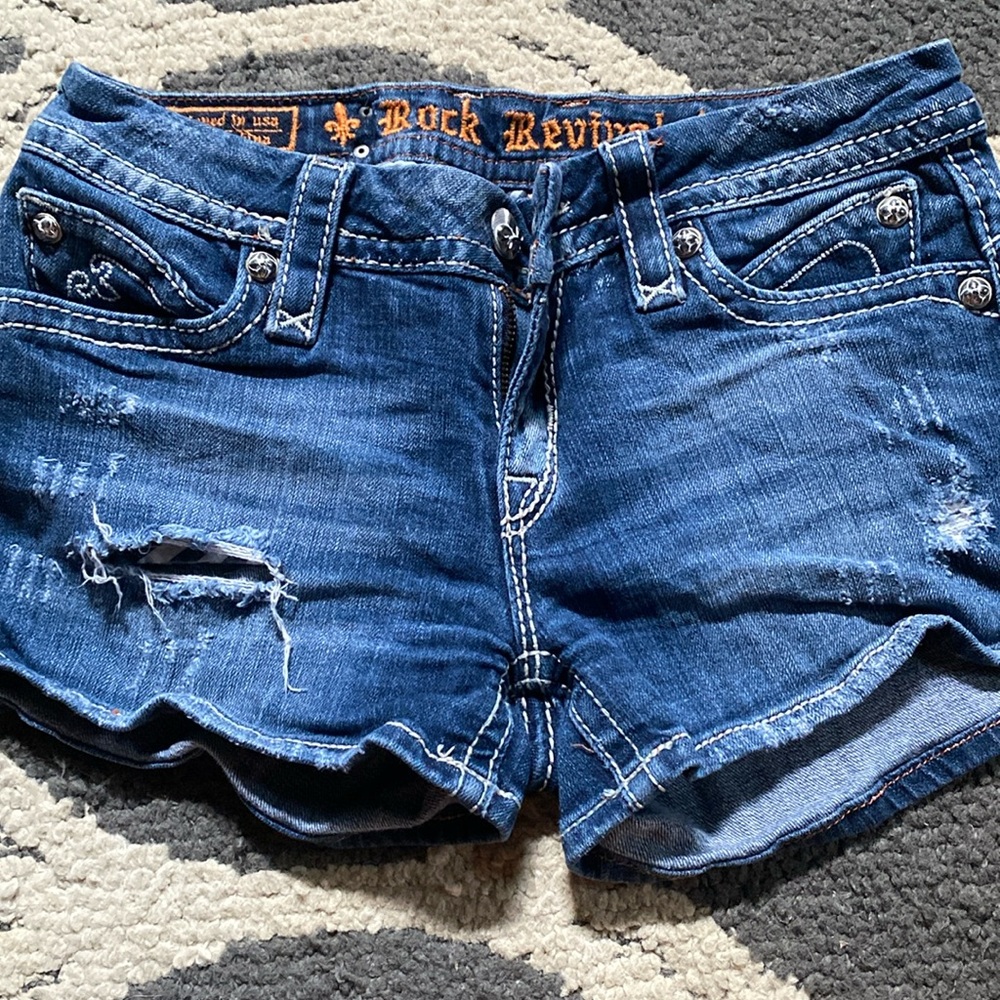 Rock Revival Jean Shorts
